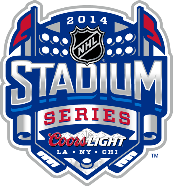 NHL Stadium Series 2014 Sponsored Logo iron on transfers for clothing